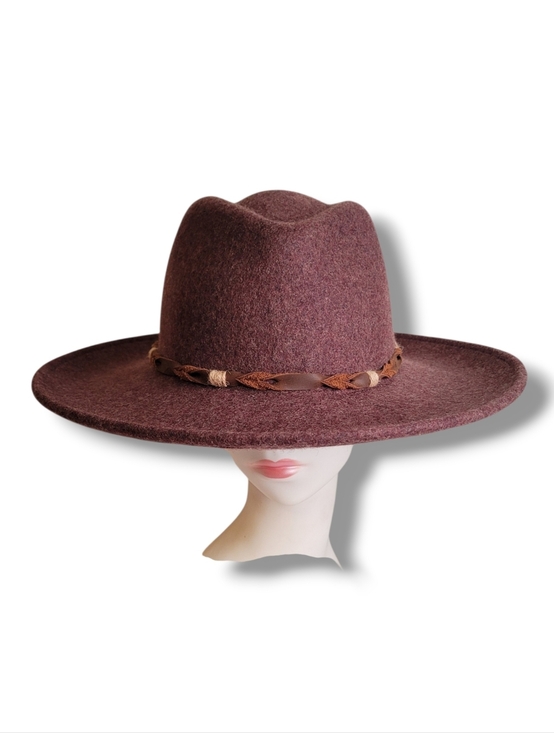 Anna & Ava Accessories - Anna & Ava Wool Wide Brim Fedora Hat